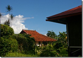 Some of the bungalows at Pondok Kencana taken as we waited for word about our boards